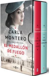 Pack Carla Montero con: El medallón de fuego | La tabla esmeralda