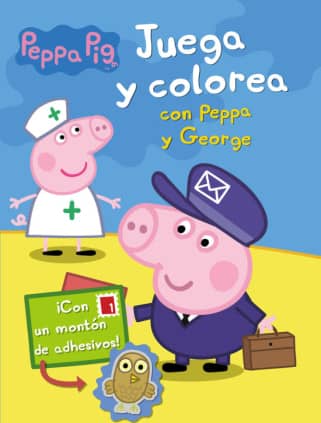 Peppa Pig. Cuaderno de actividades - Juega y colorea con Peppa y George