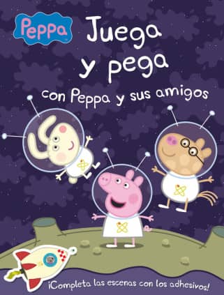 Peppa Pig. Cuaderno de actividades - Juega y pega con Peppa y sus amigos