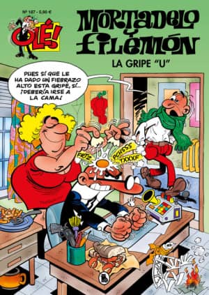 Mortadelo y Filemón. La gripe ""U"" (Olé! Mortadelo 187)
