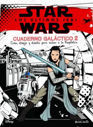 STAR WARS LOS ULTIMOS JEDI CUADERNO GA