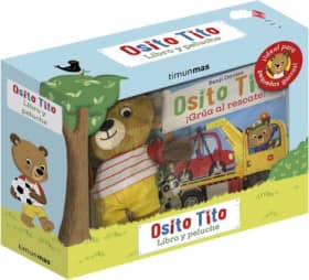 OSITO TITO LIBRO Y PELUCHE