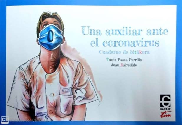 Una auxiliar ante el coronavirus