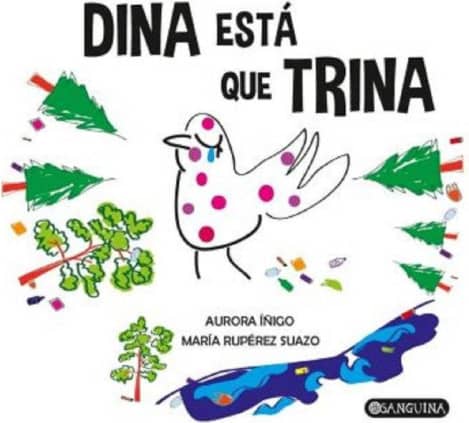 Dina está que trina