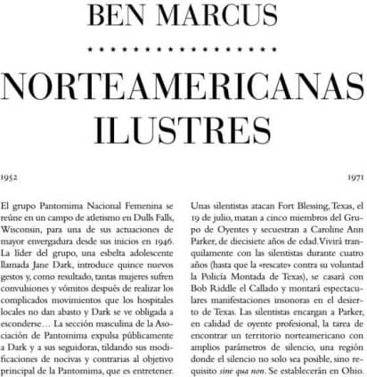 Norteamericanas ilustres