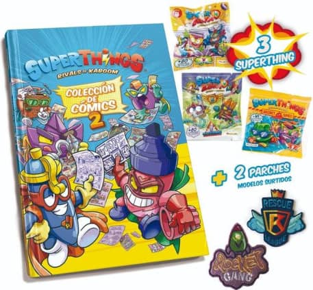 Libro Coleccionista Cómics Superthings - MAX - Series 4, 5 y Secret Spies