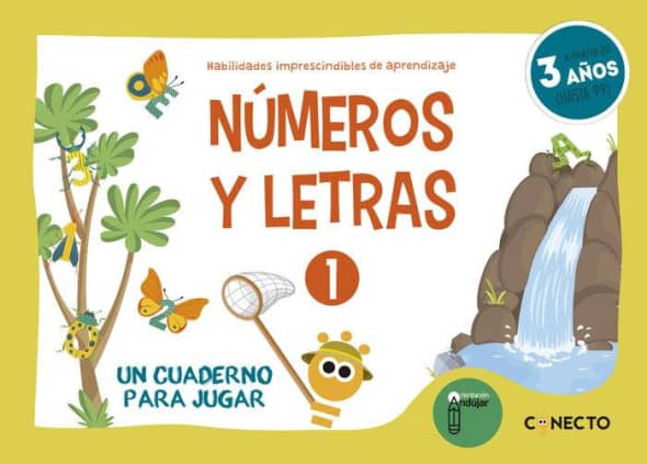 Números y letras 1. Un cuaderno para jugar (3 años)