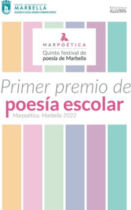 Primer premio de poesía escolar Marpoética. Marbella 2022