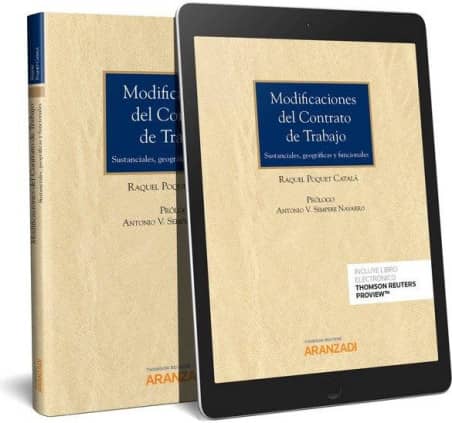 Modificaciones del contrato de trabajo (Papel + e-book)