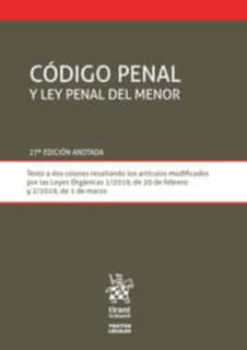 Código Penal y ley penal del menor 27ª Edición