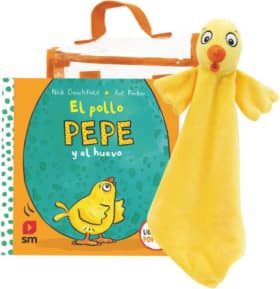 Pack doudou El pollo Pepe y el huevo