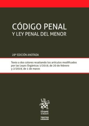 Código Penal y ley Penal del Menor