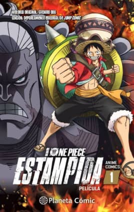 ONE PIECE ESTAMPIDA ANIME COMIC Nº01