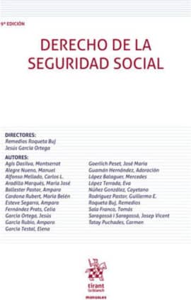 Derecho De La Seguridad Social 9ª Edición 2020