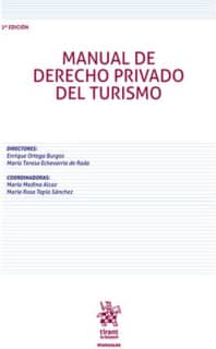 Manual de derecho privado del turismo 2ª Edición 2020