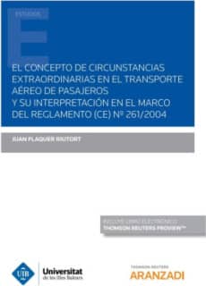 El concepto de circunstancias extraordinarias en el transporte aéreo de pasajeros y su interpretación en el marco del reglamento