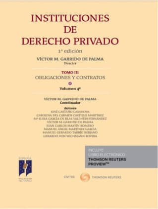 Instituciones de Derecho Privado. Tomo III Obligaciones y Contratos Volumen 4º (Papel + e-book)