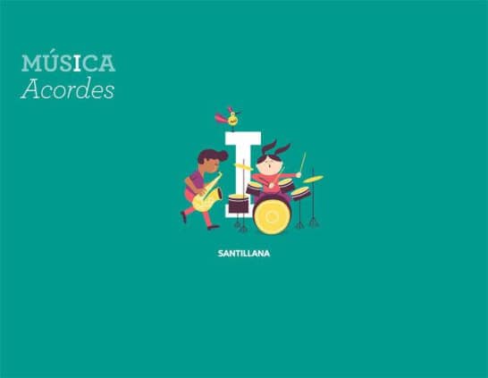 MUSICA 4 EP ACORDES + ATRIL ED19 SANTILL