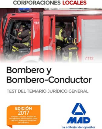 BOMBERO Y BOMBERO-COND TEST DEL TEMARIO