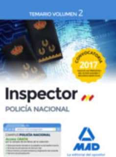 Inspector de Policía Nacional. Temario Volumen 2