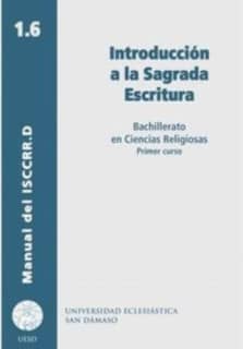 Introducción a la Sagrada Escritura