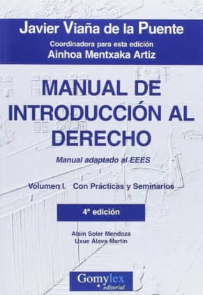 MANUAL DE INTRODUCCIÓN AL DERECHO