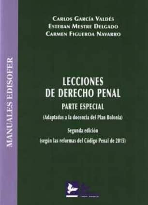 LECCIONES DE DERECHO PENAL, PARTE ESPECIAL