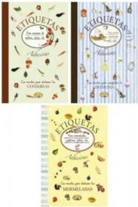 Etiquetas de conservas 3 títulos