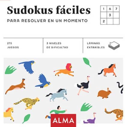 Sudokus fáciles para resolver en un momento