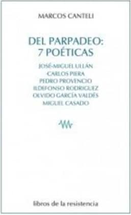 Del parpadeo: 7 poéticas