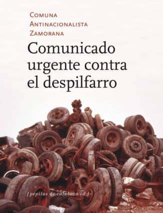 Comunicado urgente contra el despilfarro