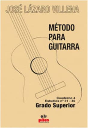 Método para guitarra Cuaderno 4 Estudios nº31-40