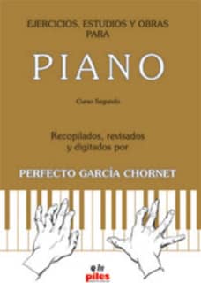 Ejercicios, estudios y obras para piano Curso Segundo