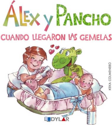 Alex y Pancho cuando llegaron las gemelas                                                                                     