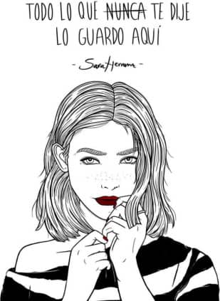 Todo lo que nunca te dije lo guardo aquí