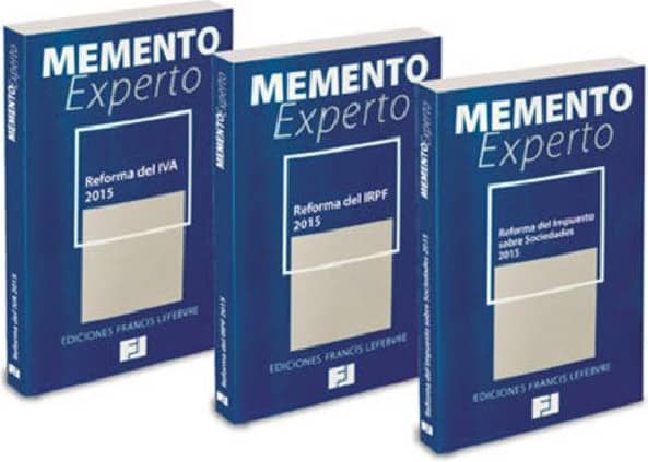 Pack Pack Reforma Fiscal 2015