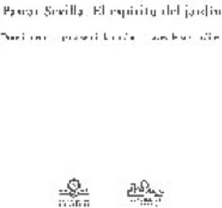 Pasear sevilla. El espíritu del jardín