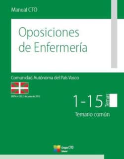 Manual de Oposiciones de Enfermería Comunidad Autónoma del País Vasco