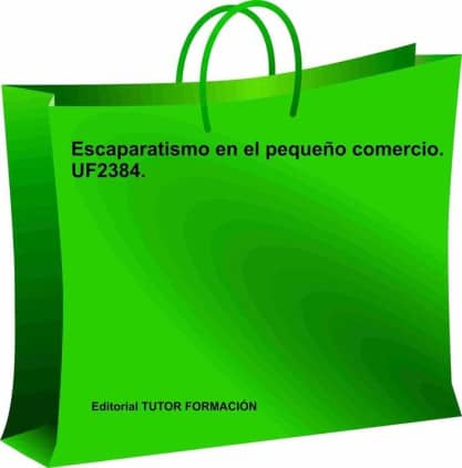 Escaparatismo en el pequeño comercio. UF2384.