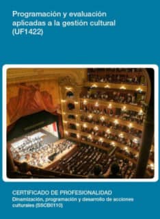 Programación y evaluación aplicadas a la gestión cultural (UF1422)