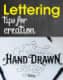 Lettering. Tips for Creation