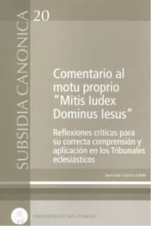 Comentario al motu proprio "Mitis Iudex Dominus Iesus"