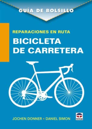 Reparaciones en ruta. Bicicleta de carretera