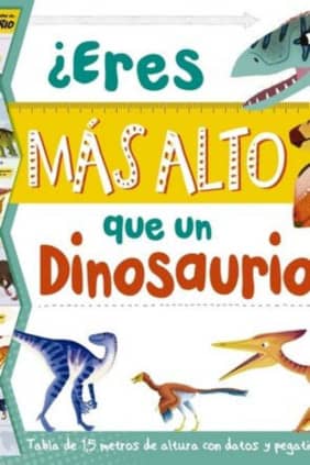 ¿Eres más alto que un dinosaurio?