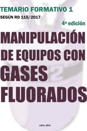 Manipulación de equipos con gases fluorados