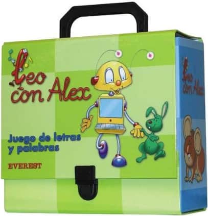 Leo con Álex. Juego de letras y palabras