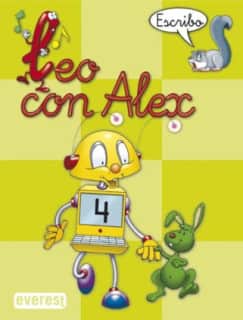 Leo con Alex. Escritura 4. Pauta (Educación Infantil)