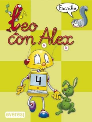 Leo con Alex. Escritura 4. Pauta (Educación Infantil)