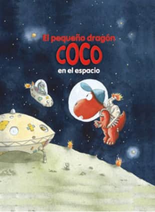 El pequeño dragón Coco en el espacio