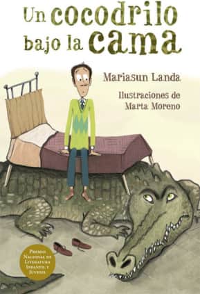 Un cocodrilo bajo la cama